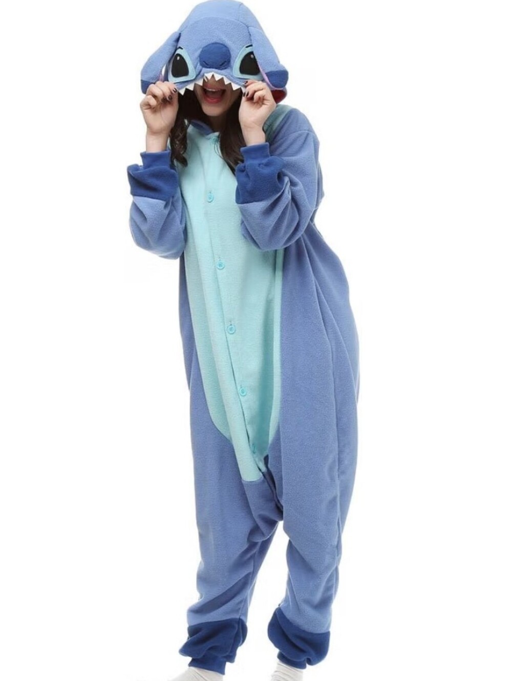 Unisex adult Stitch Halloween costume jumpsuit
